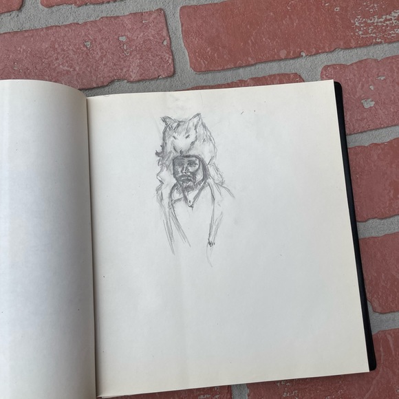 ❌SOLD❌ VINTAGE | Black Blank Page Notebook - Picture 7 of 10